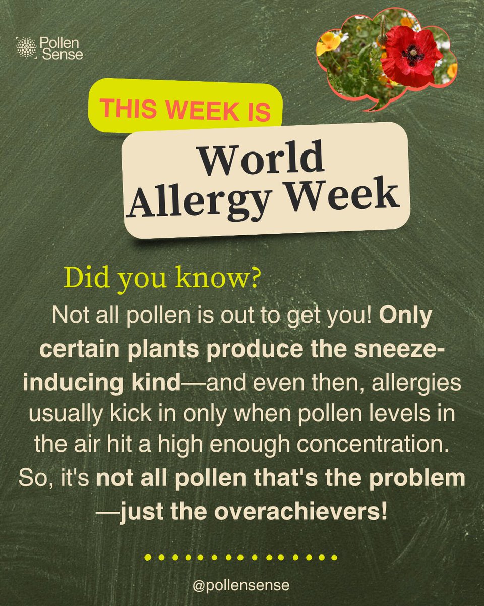 PollenSense tweet media