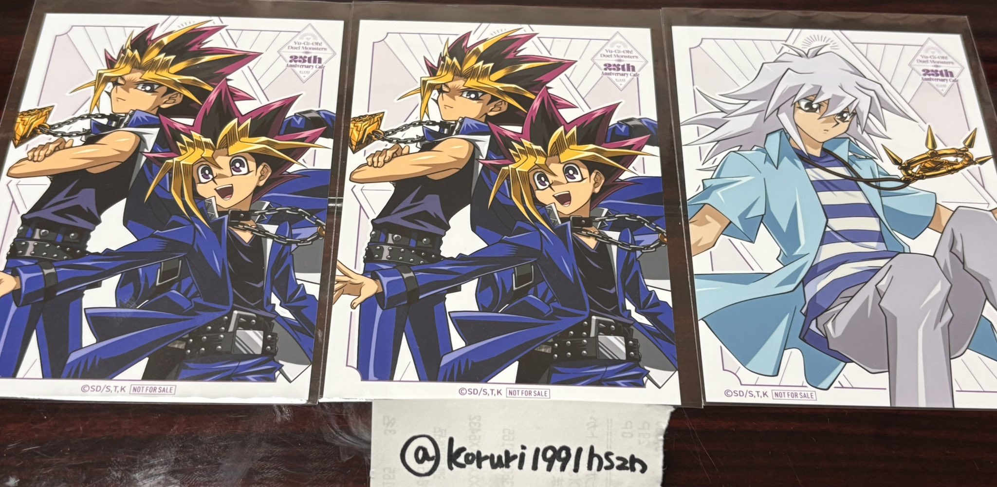遊戯王 遊☆戯☆王 友情編 コラボカフェ本舗 缶バッジ 獏良了 獏