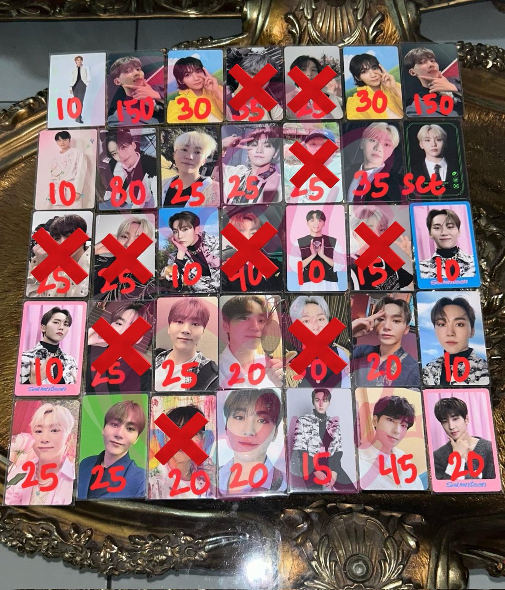 merchmory's tweet photo. ✨Updates!!! 03 juli 2025✨
.
#wts official photocard seventeen &amp; ateez https://t.co/g2Hr516ik9