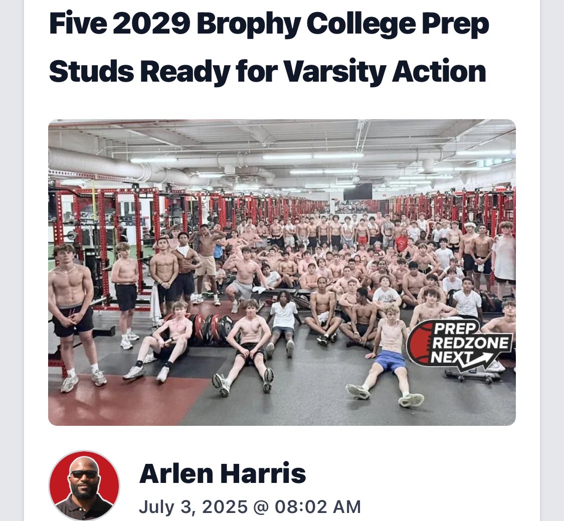 Arlen Harris Sr. (@arlenharrissr) on Twitter photo 5️⃣ 2029 AZ Prospects 🔒@ Brophy Prep
🏈 OL, WR, DB, DL, ATH
🤑Discount Code: HARRIS30
👉Subscribe/Follow: <a href="/PrepRedzoneNext/">Prep Redzone 𝙉𝙀𝙓𝙏 🏈</a>
🎥 <a href="/ColinItule/">Colin Itule</a> <a href="/Kaicooks3/">Kai Cooks</a> <a href="/Luke_Cundiff/">Luke Cundiff</a> <a href="/YuenTaufetee/">Yuen Taufete'e</a>
💻 prepredzone.com/2025/07/five-2… <a href="/BrophyAthletics/">Brophy Athletics</a> <a href="/PrepRedzoneAZ/">Prep Redzone Arizona</a> 5️⃣ 2029 AZ Prospects 🔒@ Brophy Prep
🏈 OL, WR, DB, DL, ATH
🤑Discount Code: HARRIS30
👉Subscribe/Follow: <a href="/PrepRedzoneNext/">Prep Redzone 𝙉𝙀𝙓𝙏 🏈</a>
🎥 <a href="/ColinItule/">Colin Itule</a> <a href="/Kaicooks3/">Kai Cooks</a> <a href="/Luke_Cundiff/">Luke Cundiff</a> <a href="/YuenTaufetee/">Yuen Taufete'e</a>
💻 prepredzone.com/2025/07/five-2… <a href="/BrophyAthletics/">Brophy Athletics</a> <a href="/PrepRedzoneAZ/">Prep Redzone Arizona</a>