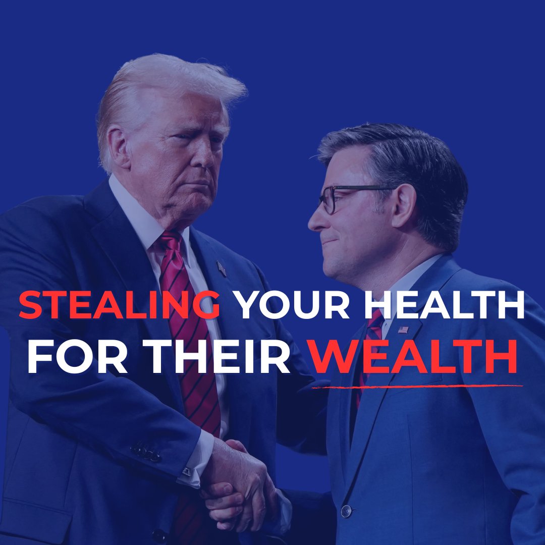 President Trump and Congressional Republicans are looting our country.

They are stealing your health care, your hard-earned dollars as you pay higher electric bills and your ability to afford college by eliminating Pell grants, all for THEIR wealth.