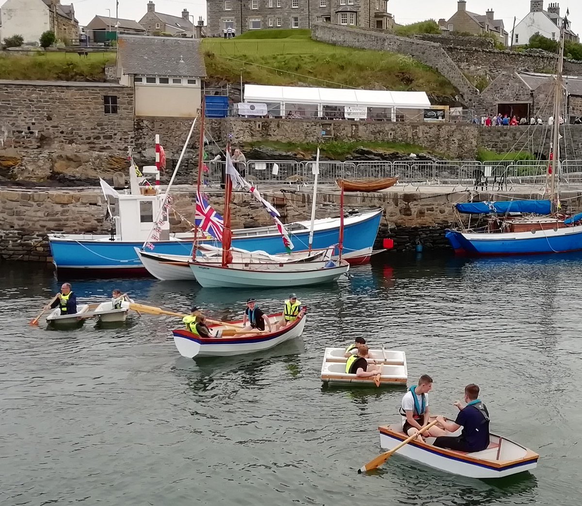BanffAcademyBXA's tweet image. We had a fantastic weekend with @CullenSea at @STBFPortsoy 2025. Well done to all of our Practical Boatbuilding Apprentices! A great show, awesome effort by the Team and lovely weather. ☀️⛵️
ℹ️ Note for the diary, The Tall Ships are in Aberdeen 19-22 July. See you there!