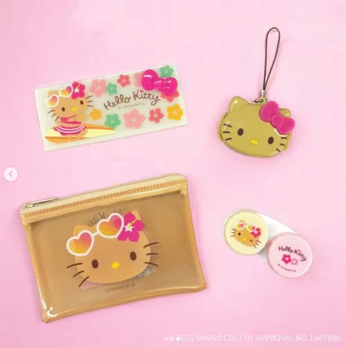 日焼けキティ 追加用小物在庫 セリア ダイソー キャンドゥ ハローキティ 100均『日焼けキティ』コラボがセリア、ダイソーで新発売！種類