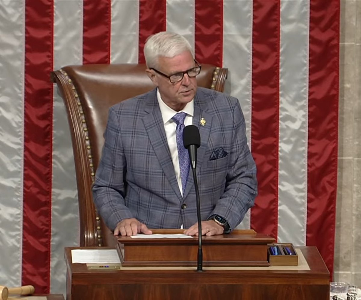 Jay O'Brien (@jayobtv) on Twitter photo Rep. Steve Womack is a machine.
He’s been in the chair presiding over the rule debate yesterday, the hours of the paralyzed floor, the early AM rule vote, the bill debate, on and on.
Appears he took a brief break in the early morning hours but he’s back. <a href="/rep_stevewomack/">Rep. Steve Womack</a> Rep. Steve Womack is a machine.
He’s been in the chair presiding over the rule debate yesterday, the hours of the paralyzed floor, the early AM rule vote, the bill debate, on and on.
Appears he took a brief break in the early morning hours but he’s back. <a href="/rep_stevewomack/">Rep. Steve Womack</a>