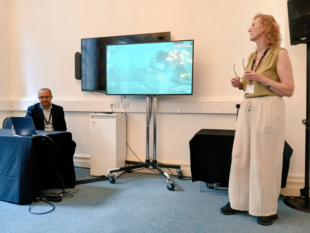 East Midlands IoT (@eastmidlandsiot) on Twitter photo Exec Director <a href="/EastMidlandsIoT/">East Midlands IoT</a> Rachel Quinn & Exec Dir. #SouthWestIoT Stephen Mariadis speak on #greenskills for #sustainable power, at #institutesoftechnology national conference in London today.
More on #EastMidsIoT work at - emiot.ac.uk
#OpportunityGrowthSkills Exec Director <a href="/EastMidlandsIoT/">East Midlands IoT</a> Rachel Quinn & Exec Dir. #SouthWestIoT Stephen Mariadis speak on #greenskills for #sustainable power, at #institutesoftechnology national conference in London today.
More on #EastMidsIoT work at - emiot.ac.uk
#OpportunityGrowthSkills