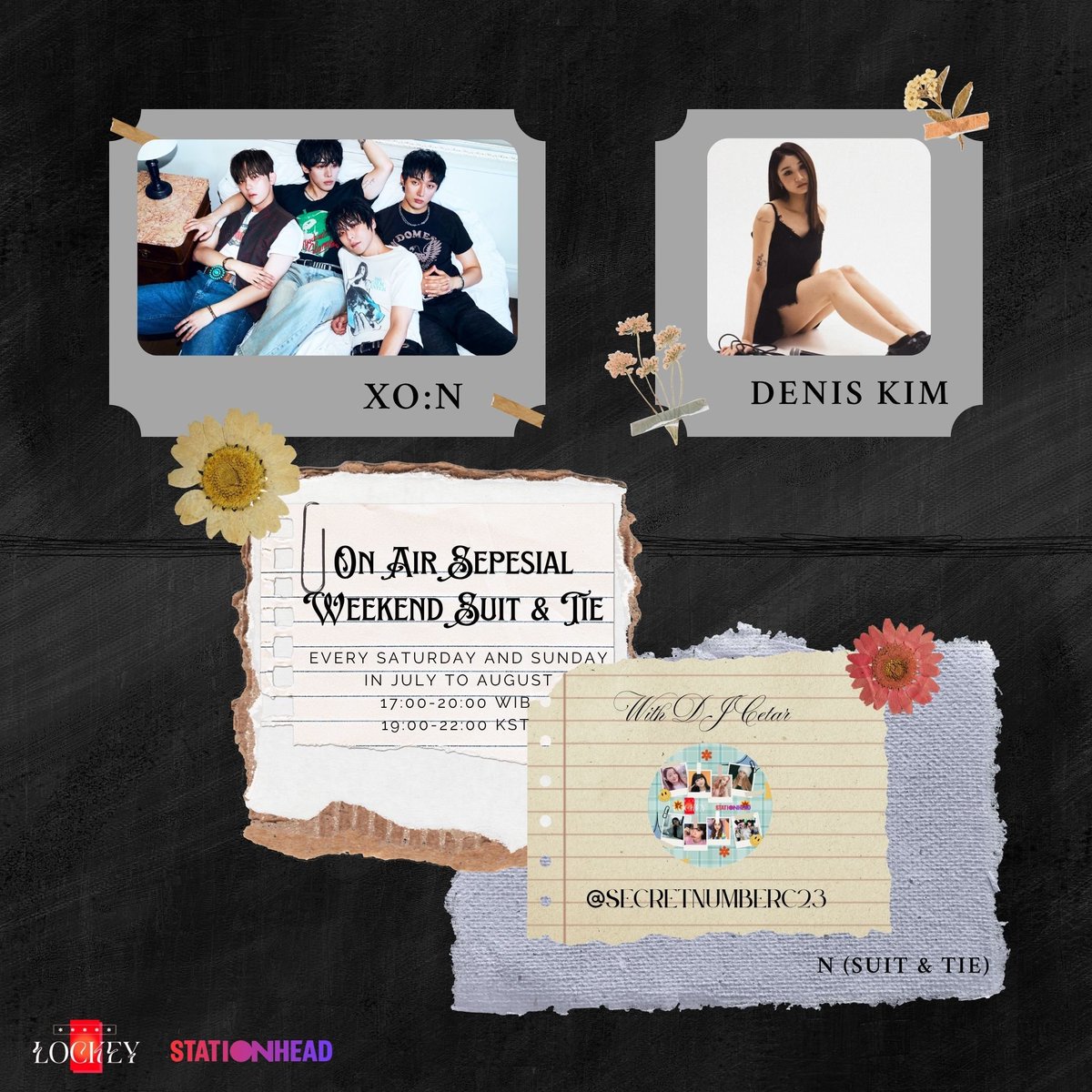Cenar23's tweet photo. 📍Announcement📣
Still in support of @denisekimsays Stationhead Locky will continue to hold suit &amp; tie focused trimmings but will only be held on weekends for two full months.
https://t.co/kE4FHx7wlq

#DENISEKIM #OX:N #SUIT&amp;TEI  #LOCKEY #LOCKEYSTATIONHEAD https://t.co/ml0S71jqFA