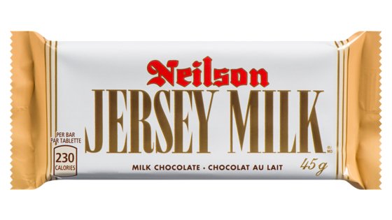 Some sad news—Jersey Milk chocolate bars have apparently been discontinued by their manufacturer, Mondelēz International. It was first introduced to the Canadian market in 1924.