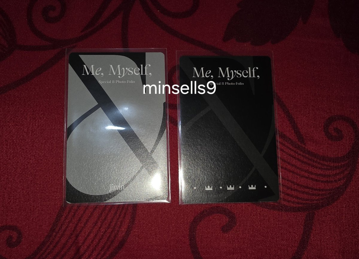 MinSells9's tweet photo. wts lfb ph only 

BTS Special 8 Photo Folio - 
Me, Myself - Jimin PC Set 

Php: 500.00 + lsf 

pm me

.wts photo folio bts jimin pc only https://t.co/4YsCxcHNhS