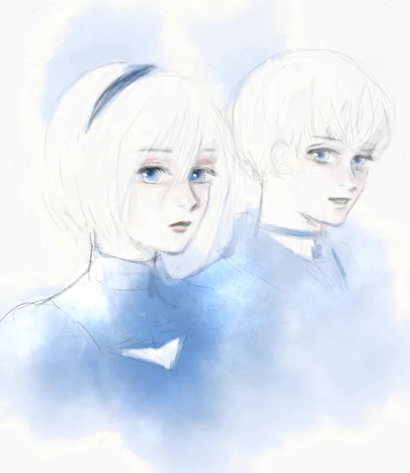 娘がニーアオートマタ プレイしてくれてる!アニメも見てる! 9S2B可愛いって言ってる!ポッド可愛いって言ってる! 嬉しいね