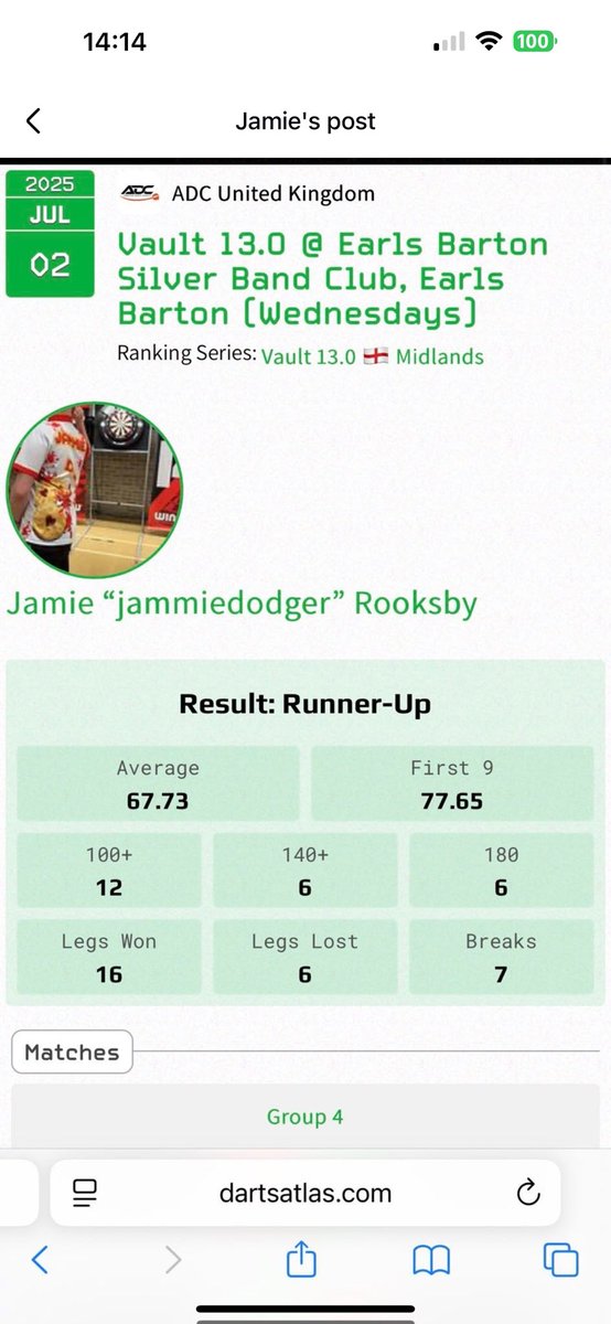 Jamie ‘Jammie Dodger’ Rooksby #EVERYTHINGJERZEES tweet media