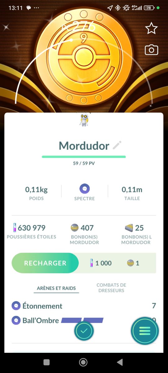 JohnTim_14's tweet photo. Mordudor #Shiny sur #PokemonGO 🪙✨ https://t.co/NUqv0NNTOJ