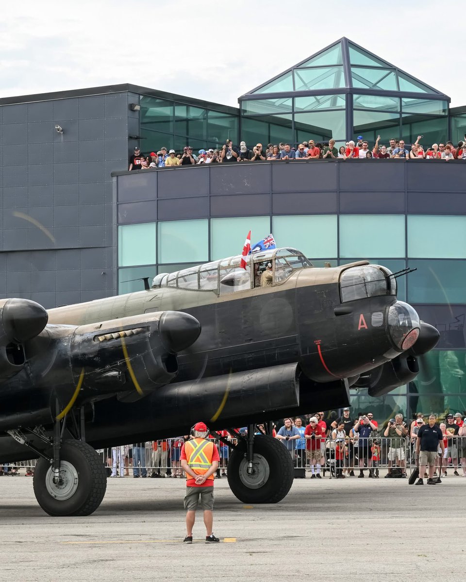 CWHM's tweet image. Thanks to everyone who came out to celebrate our Lancaster's 80th Birthday on Canada Day!
Gallery of images courtesy of Gusair. You can see more great shots at gusair.com/2025/07/02/cel…