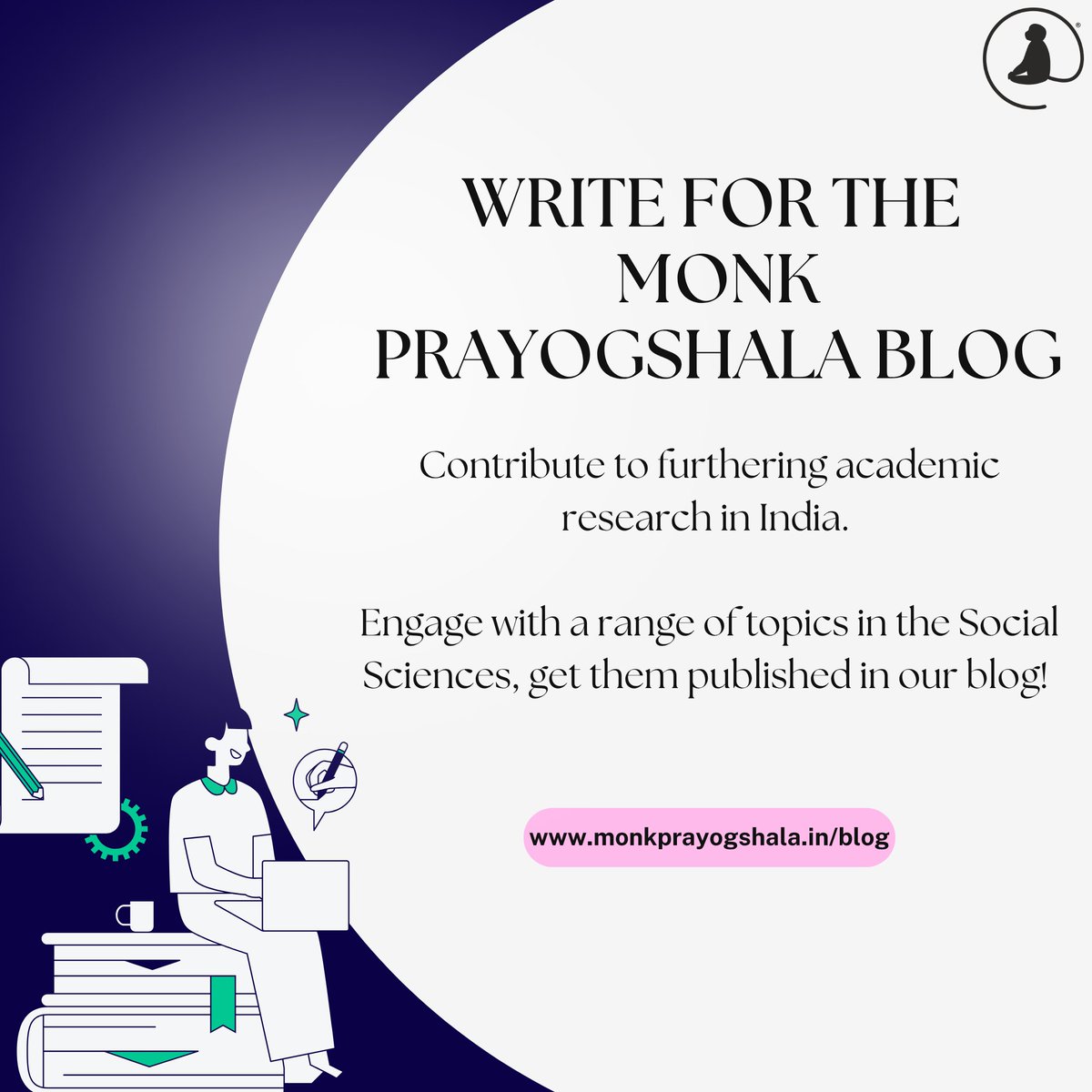 monkprayogshala's tweet image. 📌 Write for our #blog!
Share your #research insights, #academic writing and expertise with our community.
Submit your #ideas here: buff.ly/a7Jrvwr
#MonkPrayogshalaresearch #BlogAnniversary #socialsciences #writeforus