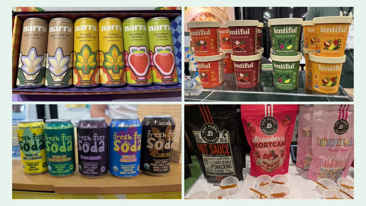 The 2025 Summer #FancyFoodShow just wrapped in NYC—and the energy was electric.

Our editors combed the aisles to spot the ideas that could redefine #specialtyfood. Which breakout brands grabbed the spotlight?

Full Recap- foodinstitute.com/focus/sffs-tre…

#foodnews #foodandbeverage
