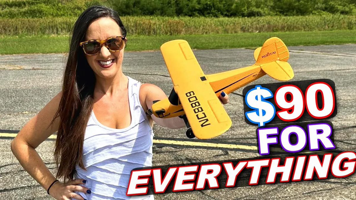 Remember when the HobbyZone Champ was well under $100?  Those were the days...Oh wait!  Here is a J3 Cub with more detail for under $90!  You're welcome.

#j3cub #rcplane #therealchampoftheskies