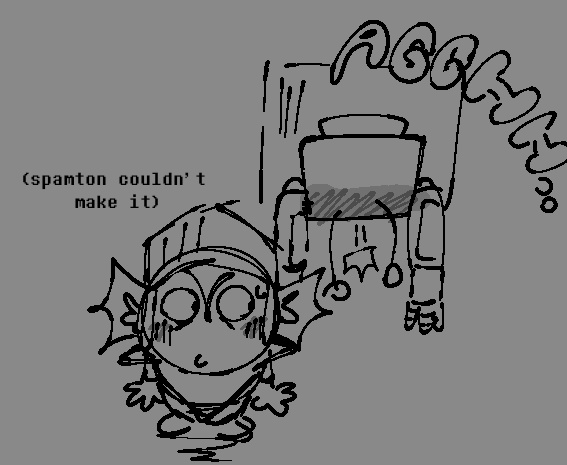 spamfishtenna,,, one I learn how to properly format comics I'm doomed