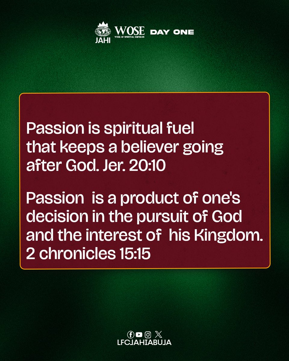 lfcjahiabuja's tweet photo. Day 1 Recap โ Spiritual Week of Emphasis
Grace is flowing, faith is rising, and lives are shifting!
Itโs Day 2 today donโt miss it for anything!
#SpiritualWeekOfEmphasis #Day2 #LFCJahi #DivineEncounters https://t.co/nZJjUJWXtE