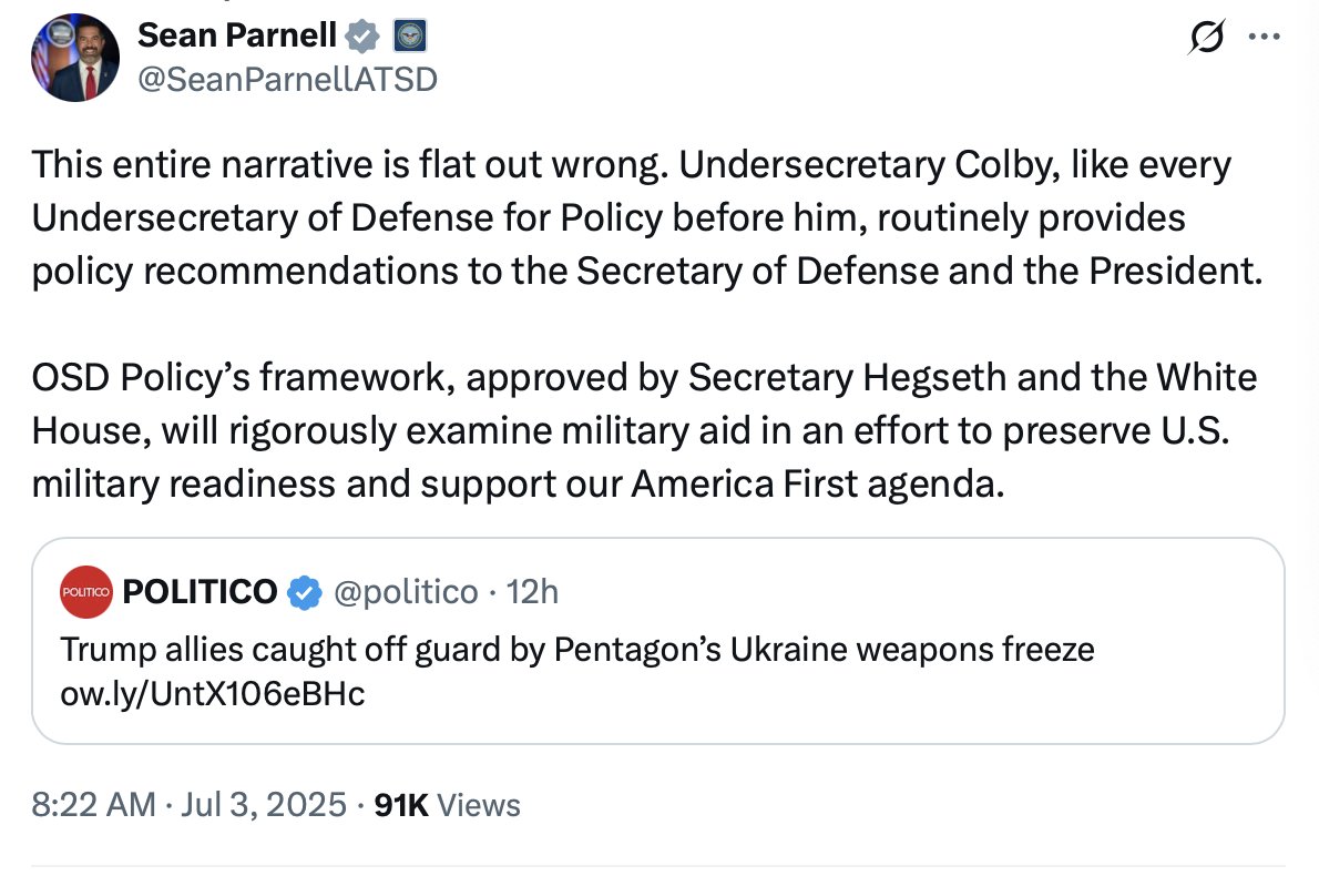 Andrew Surabian (@surabees) on Twitter photo The Deep State is colluding with the Dem-Media to lie about <a href="/ElbridgeColby/">Elbridge Colby</a> because they're mad he's putting America's interests ahead of Ukraine. Notice how they always target the most loyal, ideologically aligned and effective fighters for President Trump in the government. The Deep State is colluding with the Dem-Media to lie about <a href="/ElbridgeColby/">Elbridge Colby</a> because they're mad he's putting America's interests ahead of Ukraine. Notice how they always target the most loyal, ideologically aligned and effective fighters for President Trump in the government.