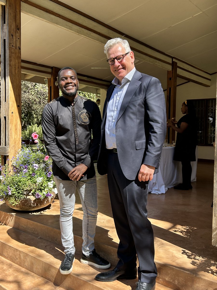 Said goodbye to my favorite ambassador <a href="/RSkinnebachEU/">Rune Skinnebach</a>. Great supporter and champion for youth. It was great working with you. Wishing you success in your next endeavor 🇪🇺x🇲🇼