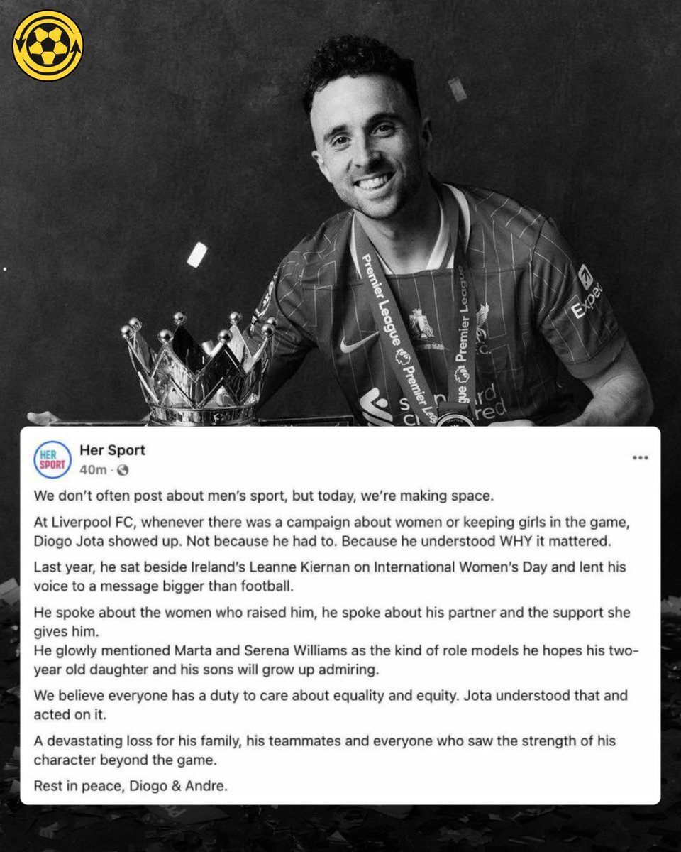 DeadlineDayLive's tweet photo. 🚨 Diogo Jota, what a human. ❤️ https://t.co/MmsFs3ilHB