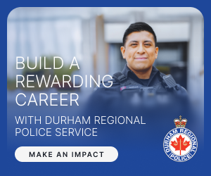🚨 DRPS is hiring 100+ officers!

As Durham Region grows, so does the need for strong, community-first policing.

If you're ready to embrace the challenge and make an impact, apply now.

💻 joindrps.ca

#JoinDRPS #NowHiring #DurhamRegion #EmbraceTheChallenge