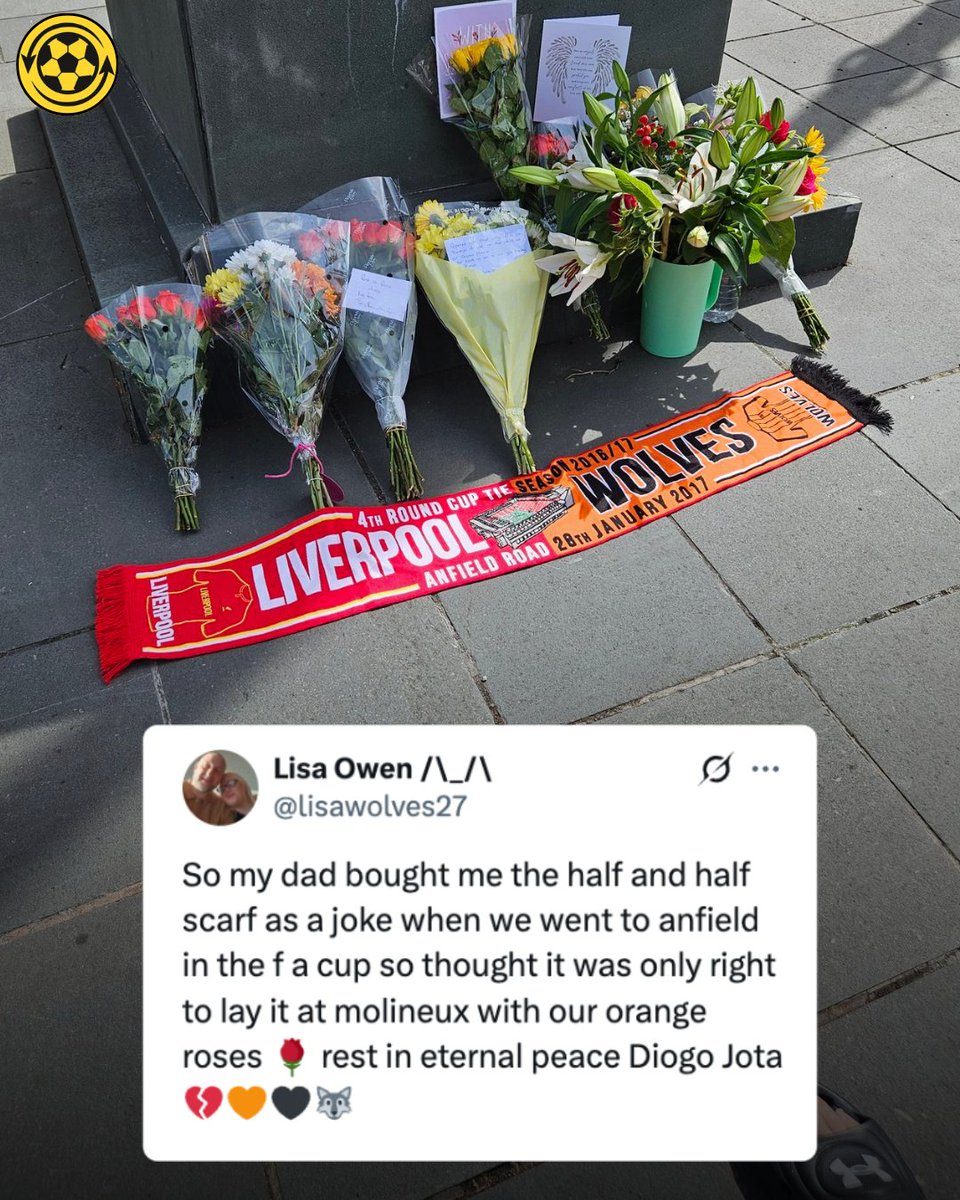 DeadlineDayLive's tweet photo. 🚨 What a lovely tribute. ❤️ https://t.co/J6hueWHhrA