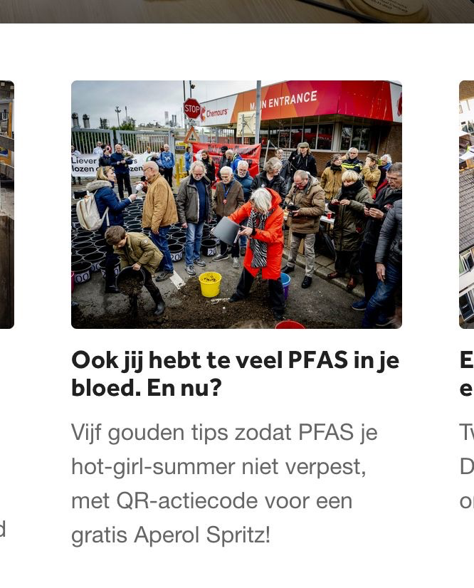 De NOS verandert langzaam in de Cosmopolitan.