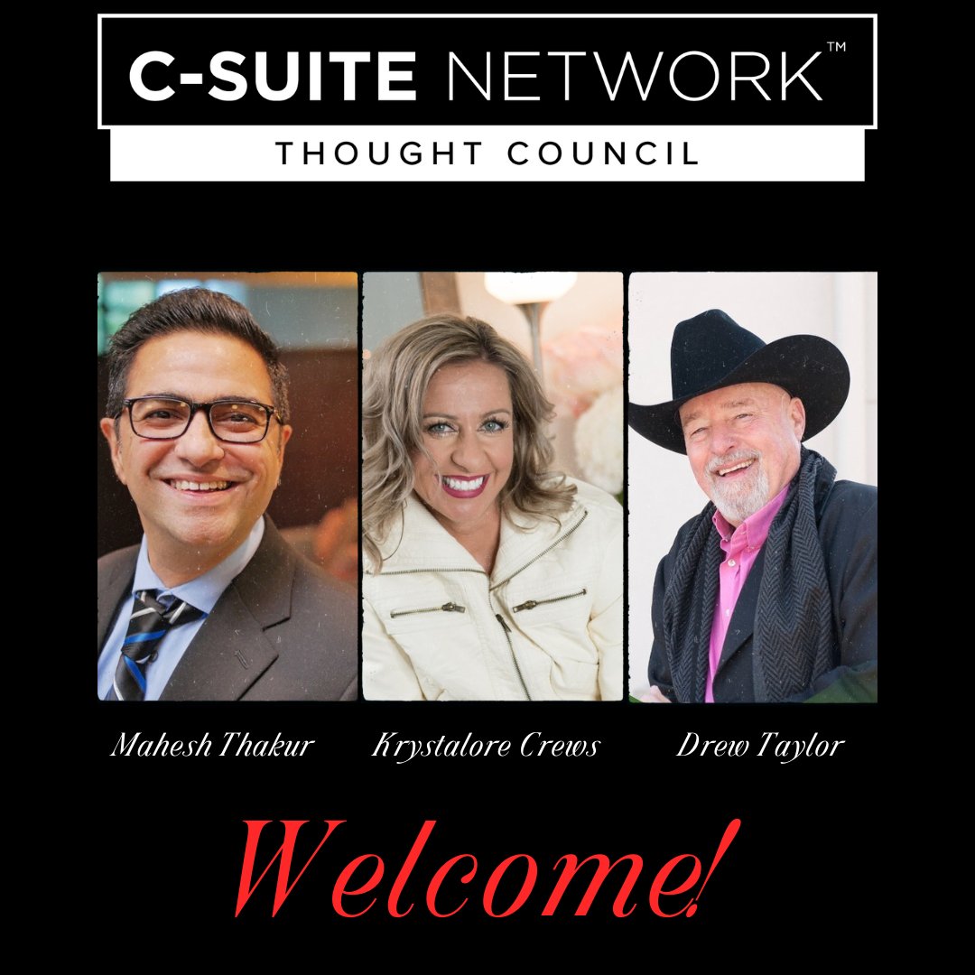 And the momentum continues! It’s great to have new leaders who are all about learning, sharing, and collaborating.  
 
Welcome to the Thought Council, Mahesh, Crystalore, and Drew!