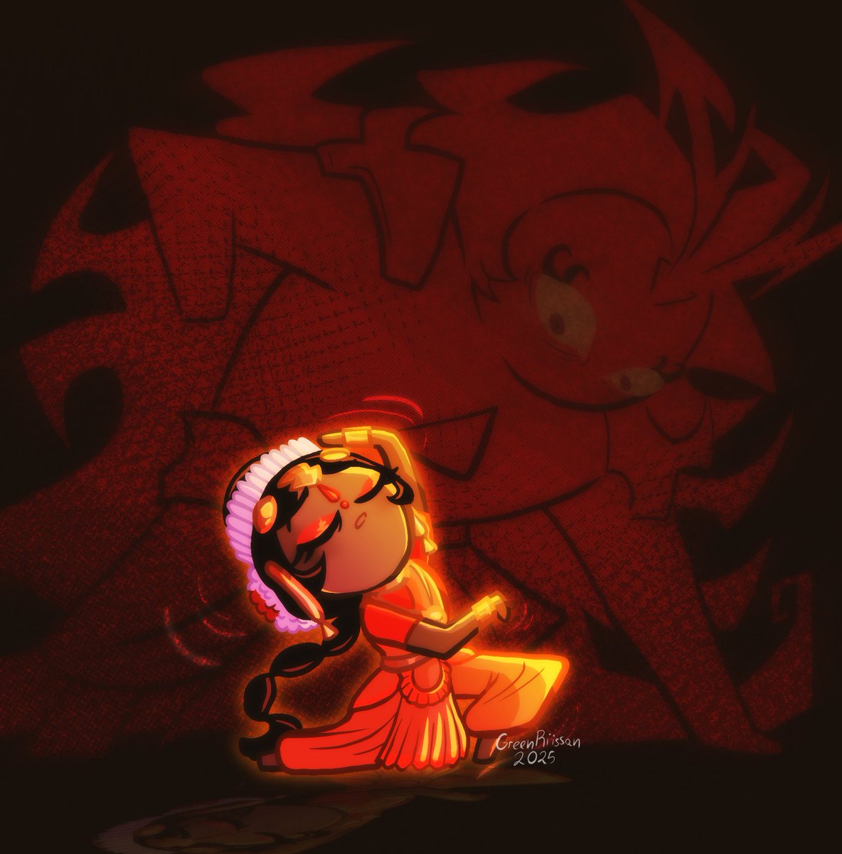 Revenge on @/BreadnaBread !

#artfight #TEAMFOSSILS #cookierun #oc #originalcharacter #notmyoc #art #myart #digital #illustration