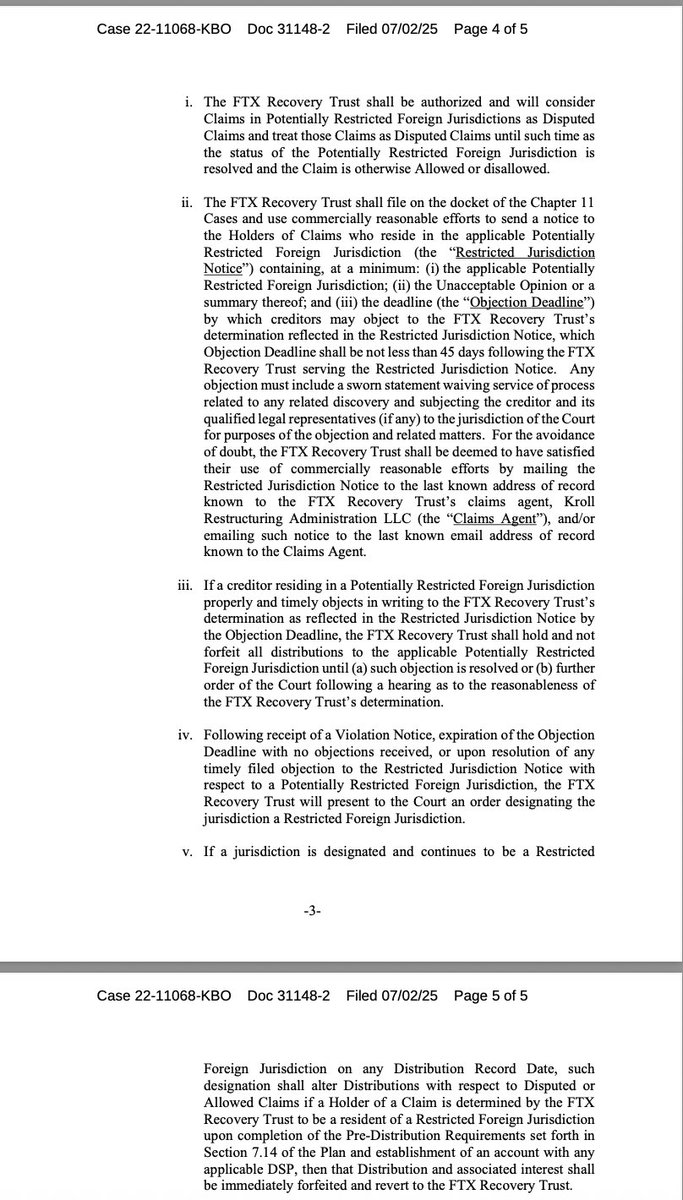 Sunil (FTX Creditor Champion) tweet media