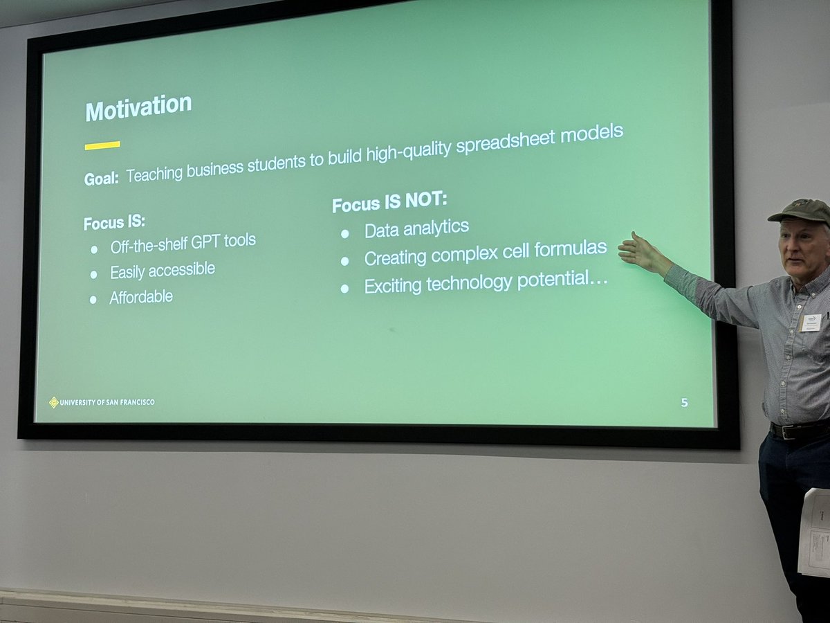 EuSpRIG's tweet image. Prof. Tom Grossman, Yuan Chen and Sooiko Datuashvili on their paper “Experiments with GPTs for spreadsheet modelling” #AI