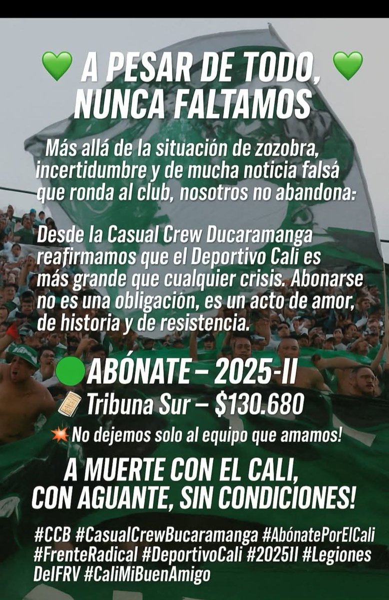 Casual Crew Bucaramanga 2002 tweet media