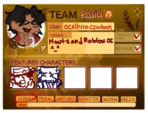 ocelhiracowboy's tweet image. I'm on art fight!! I'll rarely active but feel free to attack me! I do revenge too
artfight.net/~Ocelhiracowboy