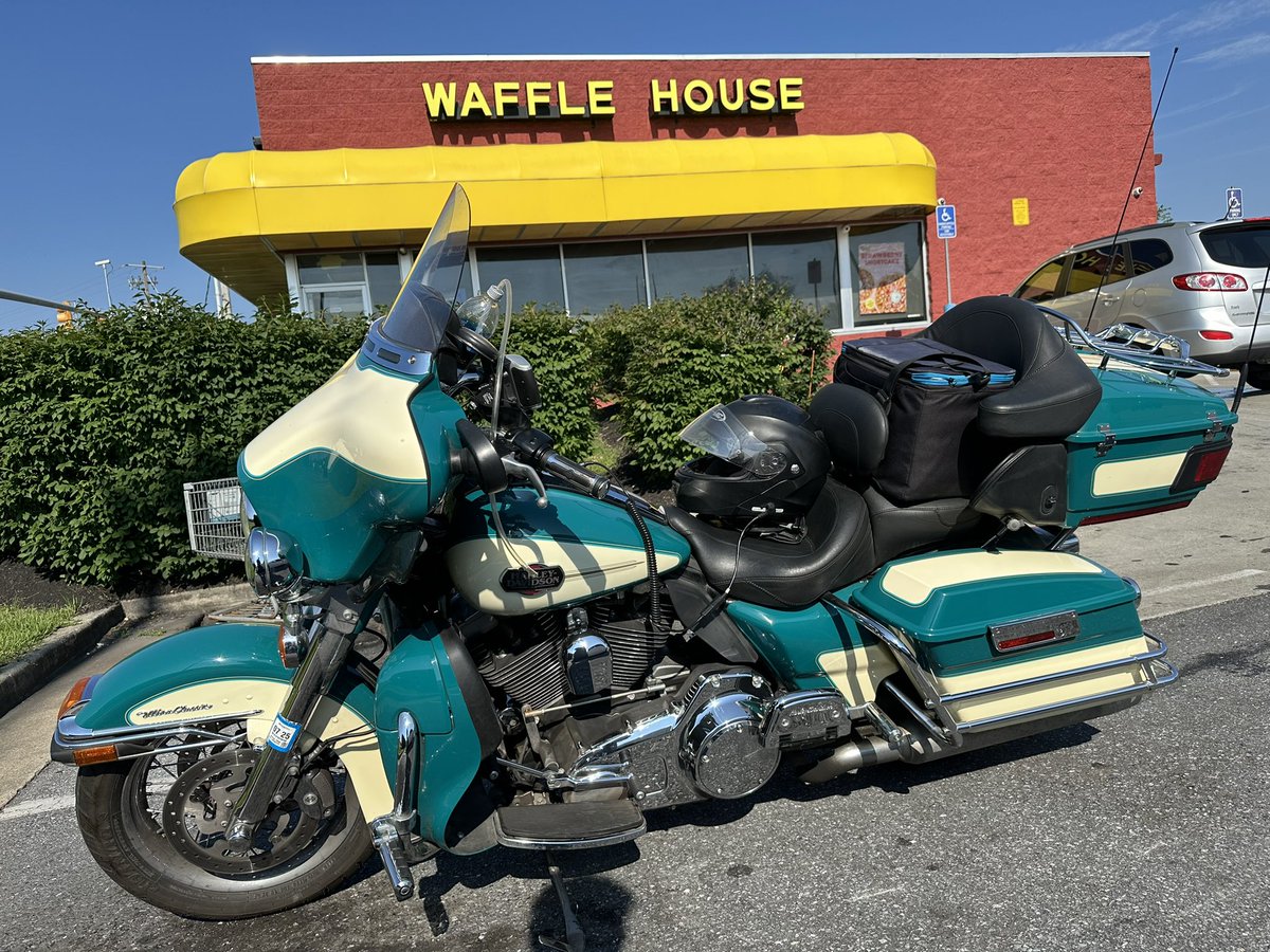 Dan Smith (@dansmith52) on Twitter photo First <a href="/WaffleHouse/">Waffle House</a> bike run of the season. Certainly not the last. All the Way is the Only Way. First <a href="/WaffleHouse/">Waffle House</a> bike run of the season. Certainly not the last. All the Way is the Only Way.