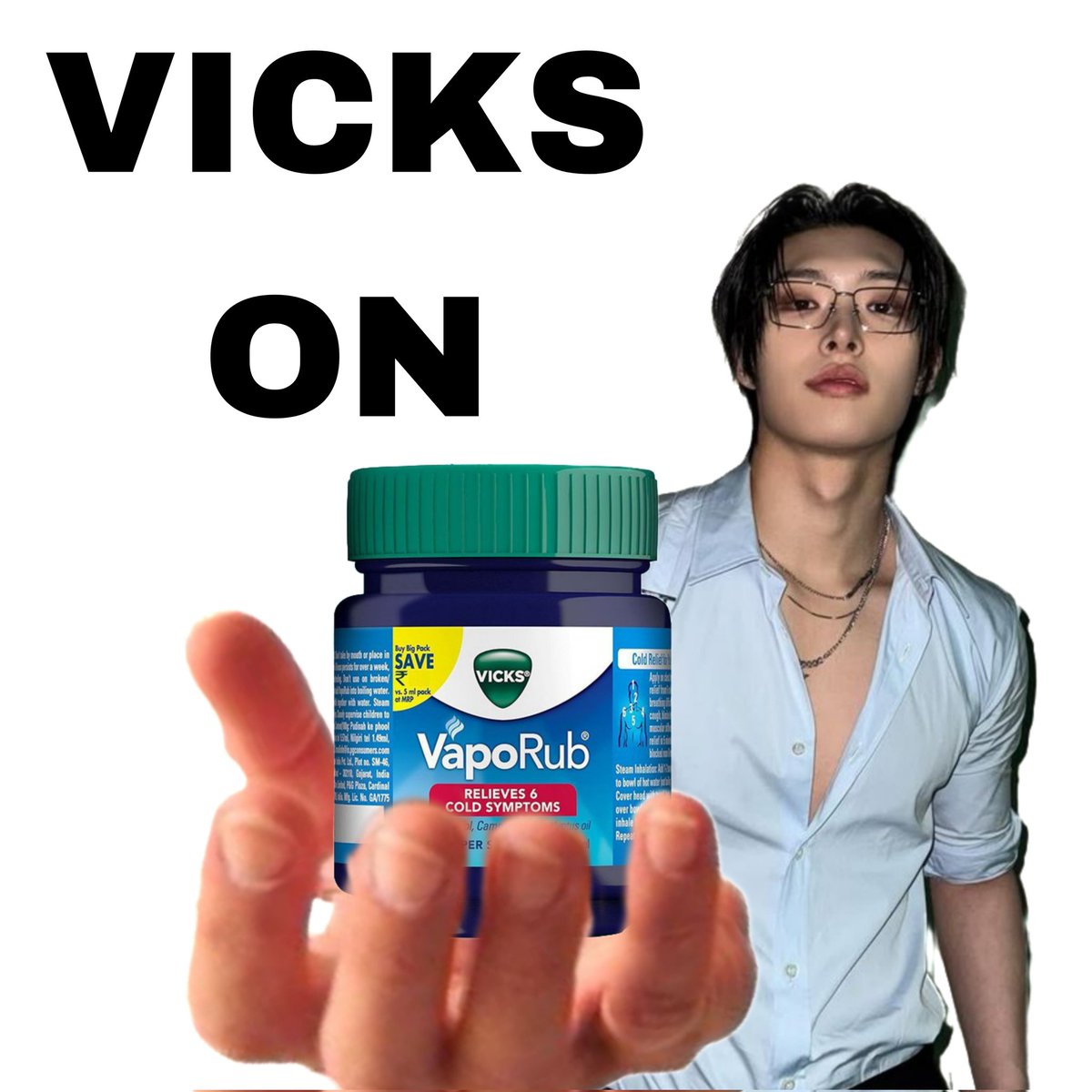 i made this for my sister who has a runny nose 🤓👍 i share now