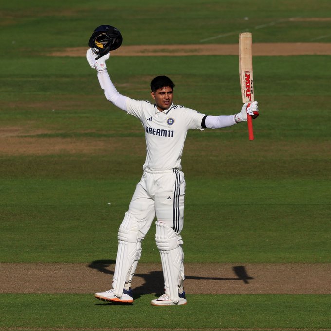 cricket_dugout's tweet photo. The Prince that was promised ✨ 
Maiden double hundred for Shubman Gill

#ENGvsIND https://t.co/skcdWDcy7G