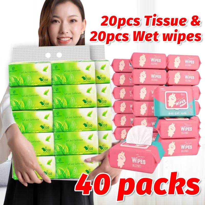 MahalQ_31's tweet photo. Check out Combo 40 Packs Wipes (20 Packs) And Tissue (20 Packs) for ₱38 - ₱328. Get it on Shopee now! https://t.co/u8OSdR6vxT https://t.co/xOreUXZ7FZ