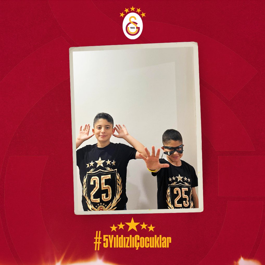 #5YıldızlıÇocuklar 💛❤️