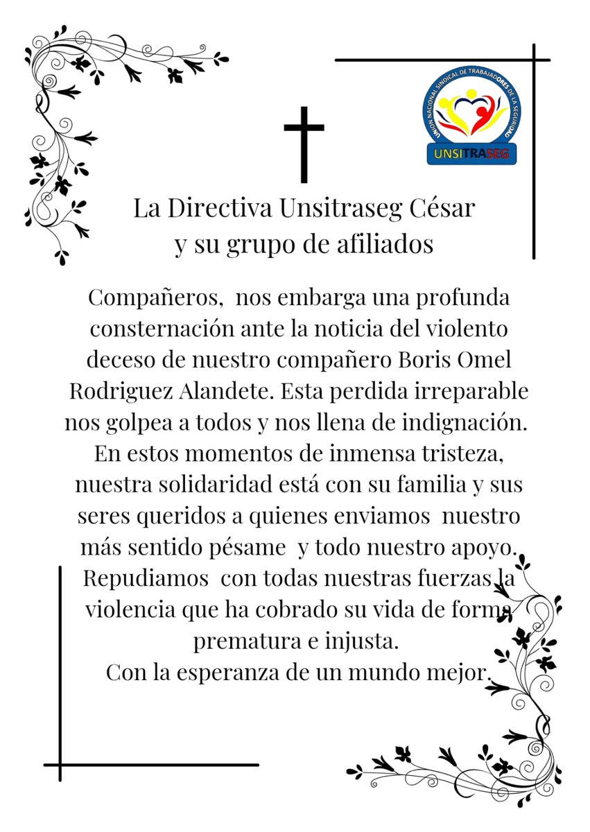 Comunicaciones Unsitraseg Cesár (@cesarunsitraseg) on Twitter photo 