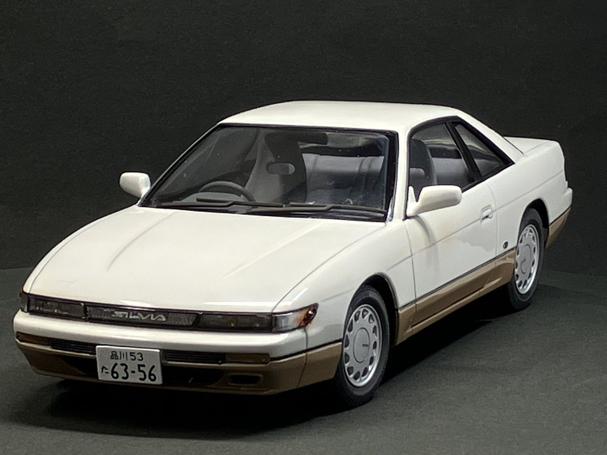 タミヤ 1/24 #シルビア #S13 完成しました〜 自分的にこのカラー