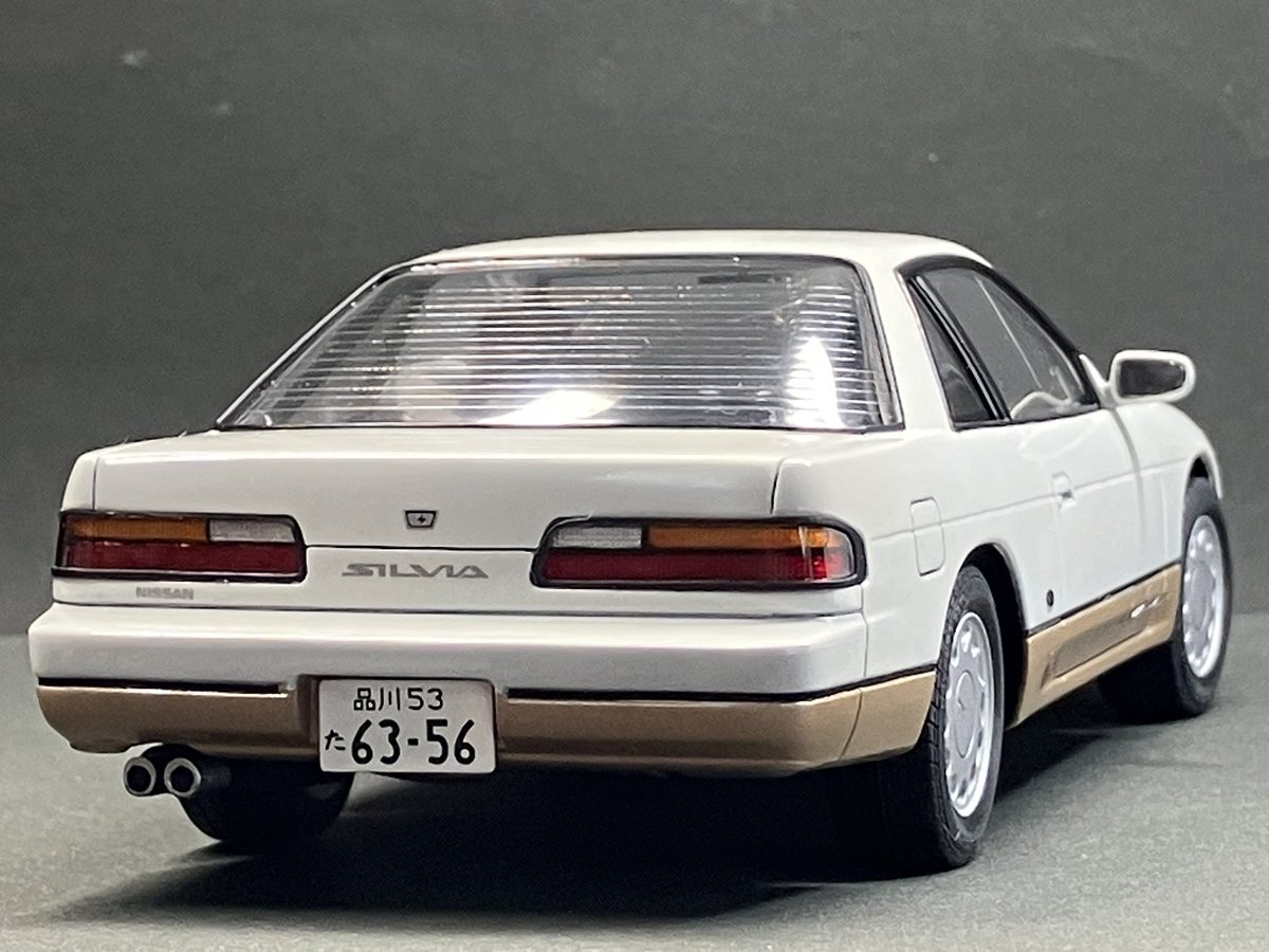 タミヤ 1/24 #シルビア #S13 完成しました〜 自分的にこのカラー
