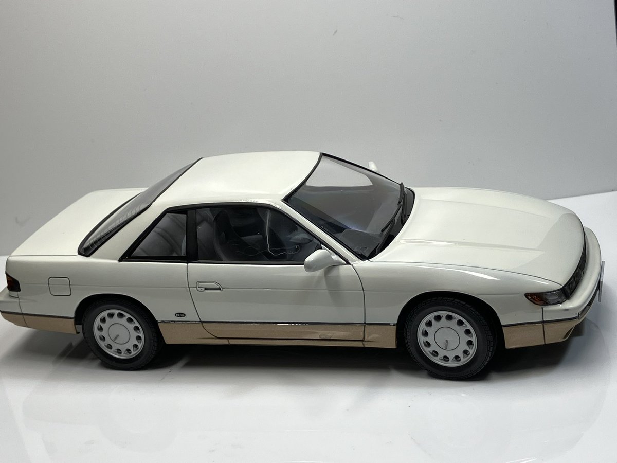 タミヤ 1/24 #シルビア #S13 完成しました〜 自分的にこのカラー