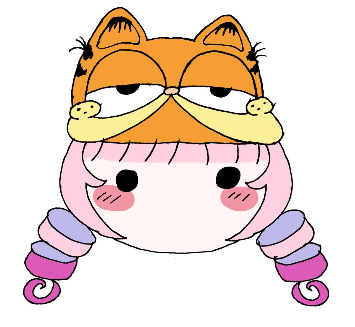 sayriisa's tweet photo. Do y'all like my Garfield hat https://t.co/nTWFebbwT5