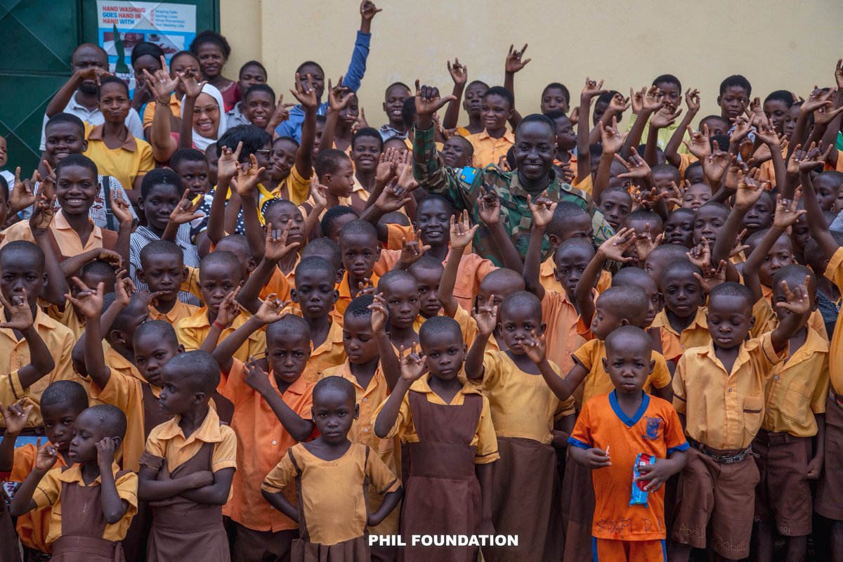 Philfoundation_'s tweet photo. Every child deserves a chance to shine! 🌟 We're honored to celebrate the academic achievements of the students of pong- Tamale school for the deaf .
Phil Foundation is dedicated to building sustainable homes and providing healthcare for a brighter future.
 #PhilFoundation https://t.co/l5XJRK1UKQ