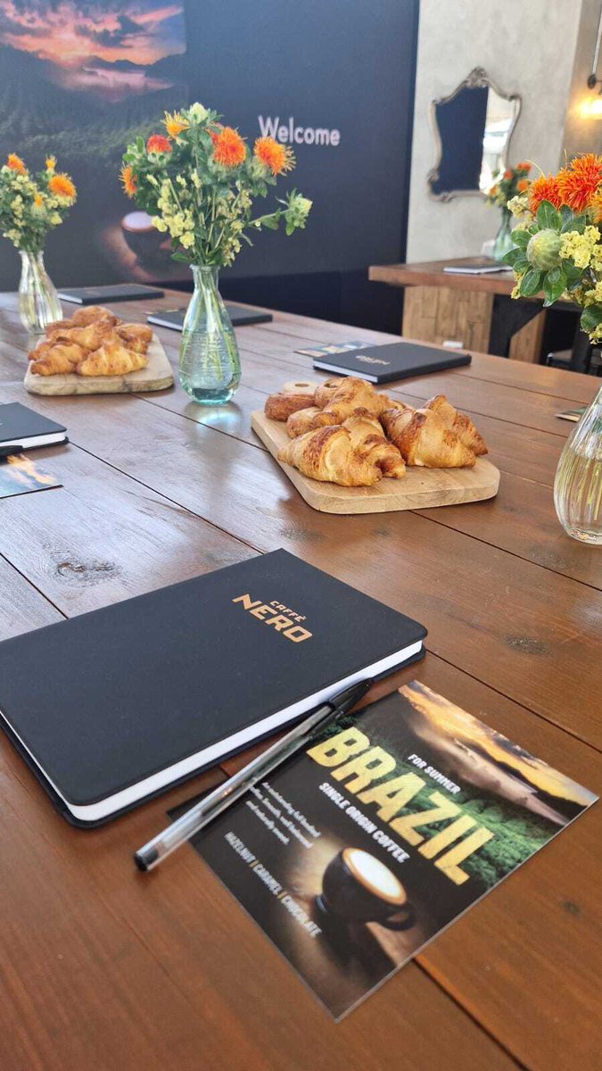 Thank you for having us! ☕🇧🇷
Today, our team attended a special event by Caffè Nero, at Eleftherias Square.
We explored the story and production process behind their coffee and tasted high-quality single-origin specialty coffee from Brazil.