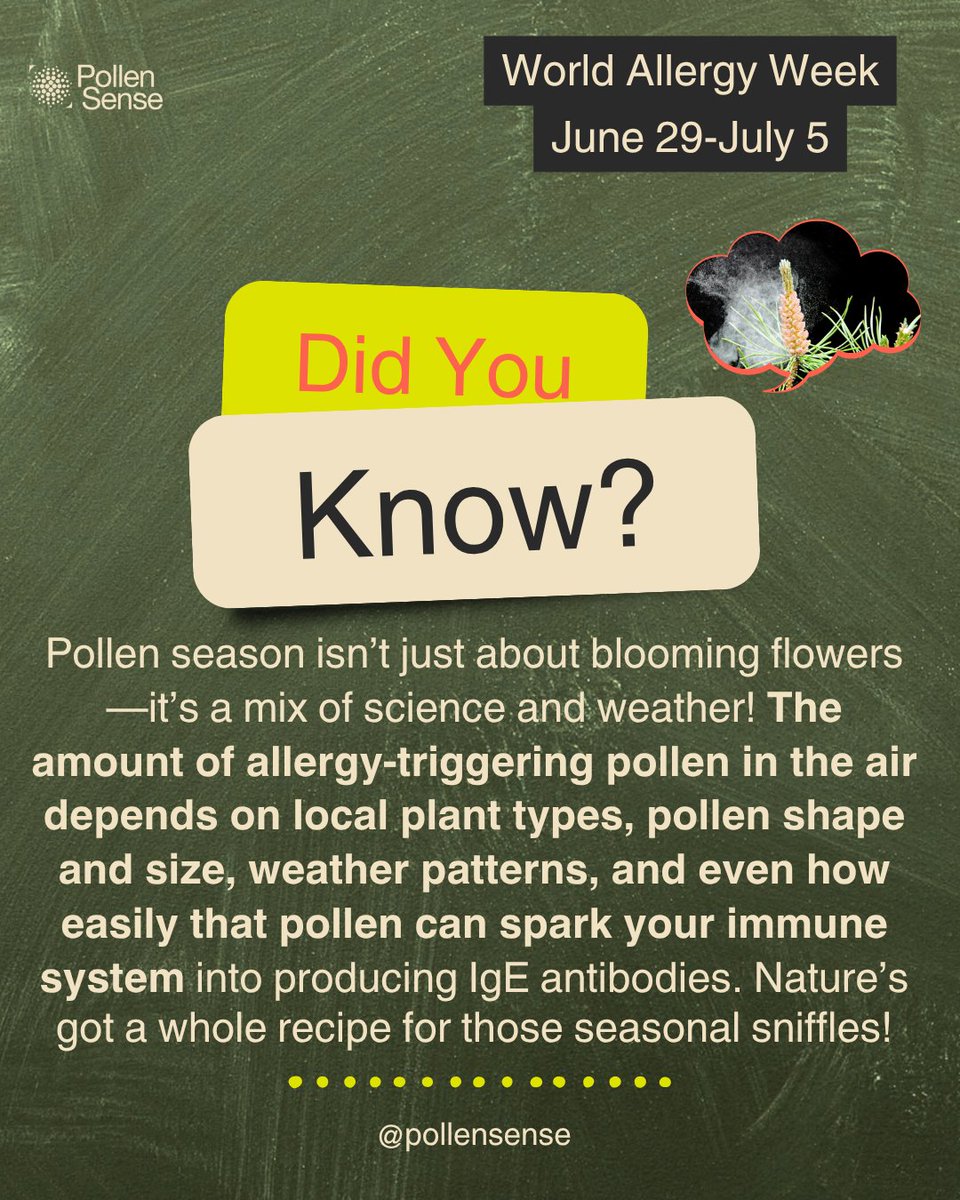 PollenSense tweet media