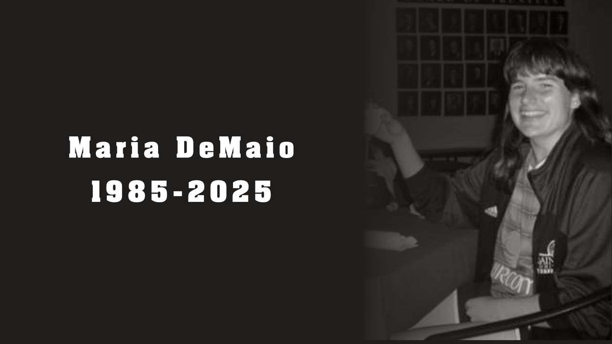Ged O'Connor (@gedslu) on Twitter photo It is with a heavy heart that we mourn the loss of a great ambassador for <a href="/SaintLeoUniv/">Saint Leo University</a> and <a href="/saintleowsoc/">Saint Leo W. Soccer</a>.
Maria DeMaio was a beloved member of the soccer team and community at SLU, '07.
She is missed and our prayers go out to her and her family. May her memory be a blessing. It is with a heavy heart that we mourn the loss of a great ambassador for <a href="/SaintLeoUniv/">Saint Leo University</a> and <a href="/saintleowsoc/">Saint Leo W. Soccer</a>.
Maria DeMaio was a beloved member of the soccer team and community at SLU, '07.
She is missed and our prayers go out to her and her family. May her memory be a blessing.