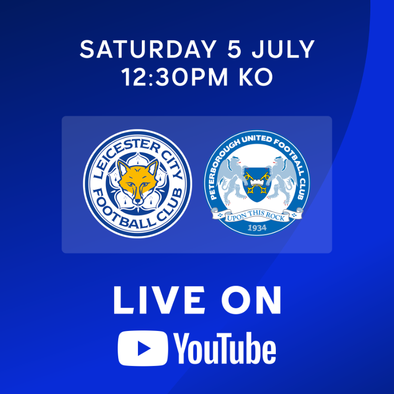 LCFC's tweet photo. Watch #LEIPEU live with us this lunchtime! πΊ