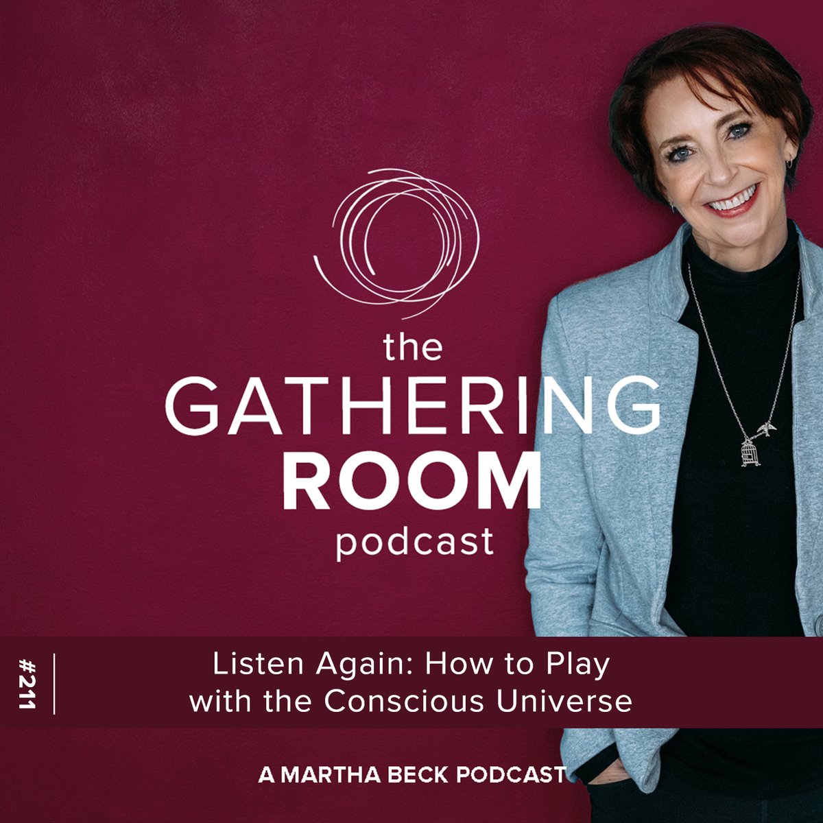 Listen to this week’s episode of The Gathering Room: Listen Again: How to Play with the Conscious Universe

marthabeck.com/gathering-pod/…
