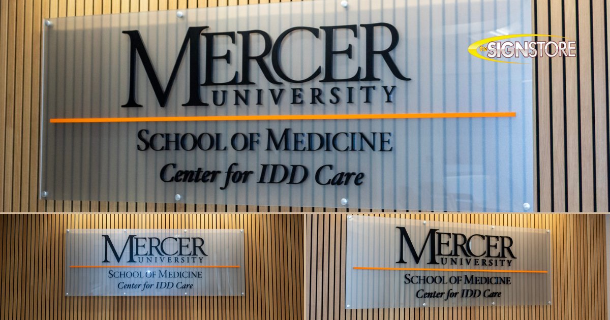 signstoremacon's tweet image. Installed professional interior signage for River Edge Behavioral Health and Mercer University with routed PVC lettering matching branding. Full service from The Sign Store. Call 1-800-316-9530 or visit signstoremacon.com. #Signage #InteriorDesign #InteriorSignage